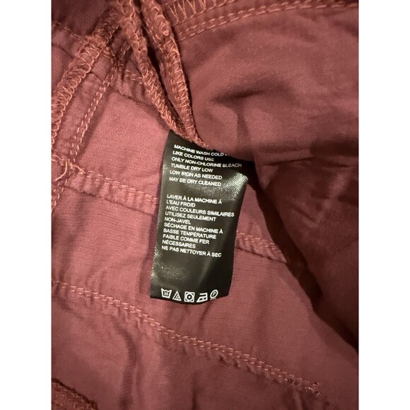 NWT $178 Free People Jayde Cord Flare Jumpsuit Wine L Cottagecore Western Retro - Picture 15 of 16